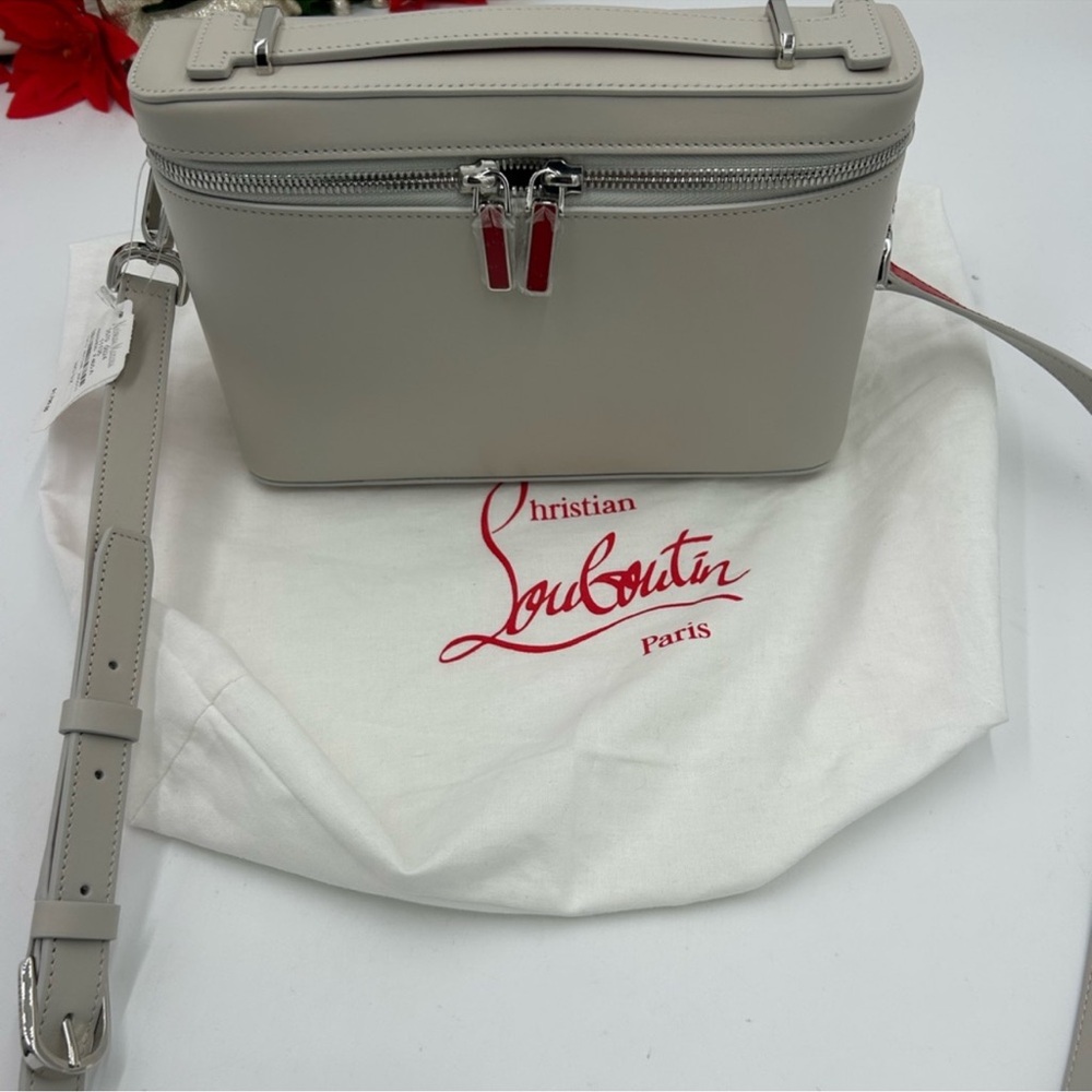 Women’s Christian Louboutin DJANIS top handle/shoulder bag made in Italy